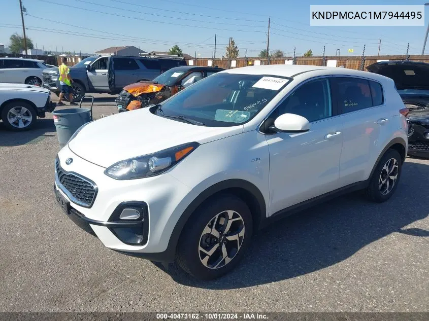 2021 Kia Sportage Lx VIN: KNDPMCAC1M7944495 Lot: 40473162