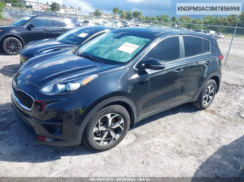 2021 Kia Sportage Lx VIN: KNDPM3AC3M7856998 Lot: 40473570