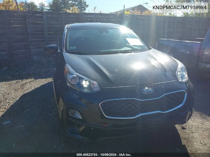 KNDPMCAC7M7918984 2021 Kia Sportage Lx