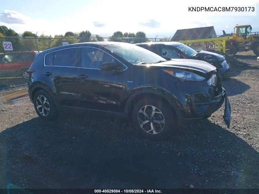 KNDPMCAC8M7930173 2021 Kia Sportage Lx