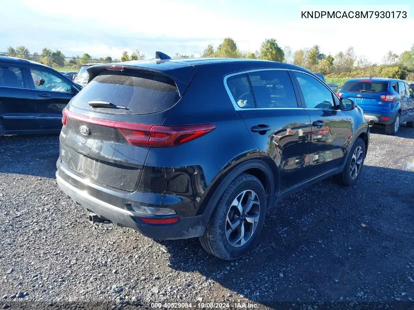 2021 Kia Sportage Lx VIN: KNDPMCAC8M7930173 Lot: 40529084