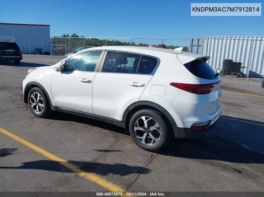 2021 Kia Sportage Lx VIN: KNDPM3AC7M7912814 Lot: 40573072