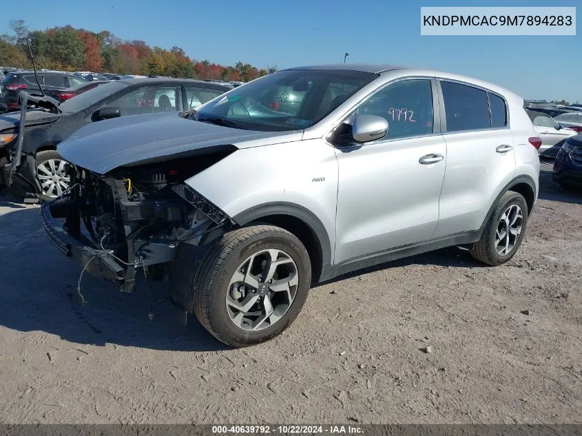 2021 Kia Sportage Lx VIN: KNDPMCAC9M7894283 Lot: 40639792