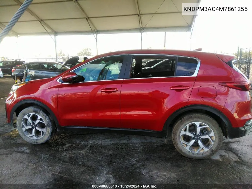 2021 Kia Sportage Lx VIN: KNDPM3AC4M7861255 Lot: 40668610