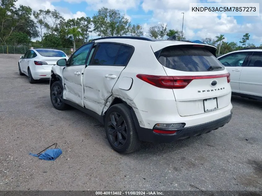 2021 Kia Sportage S VIN: KNDP63AC5M7857273 Lot: 40813402