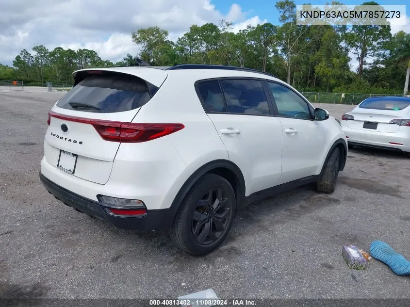 2021 Kia Sportage S VIN: KNDP63AC5M7857273 Lot: 40813402