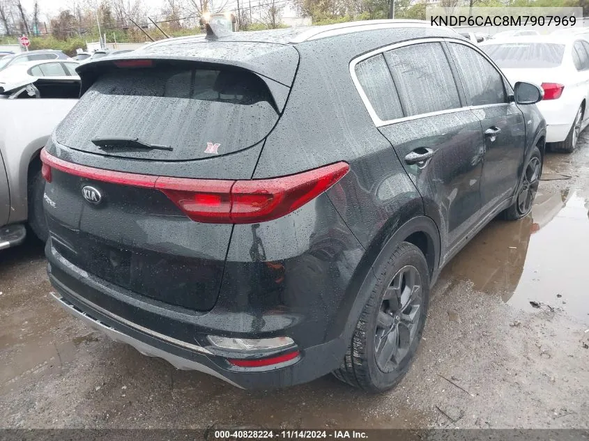 2021 Kia Sportage S VIN: KNDP6CAC8M7907969 Lot: 40828224