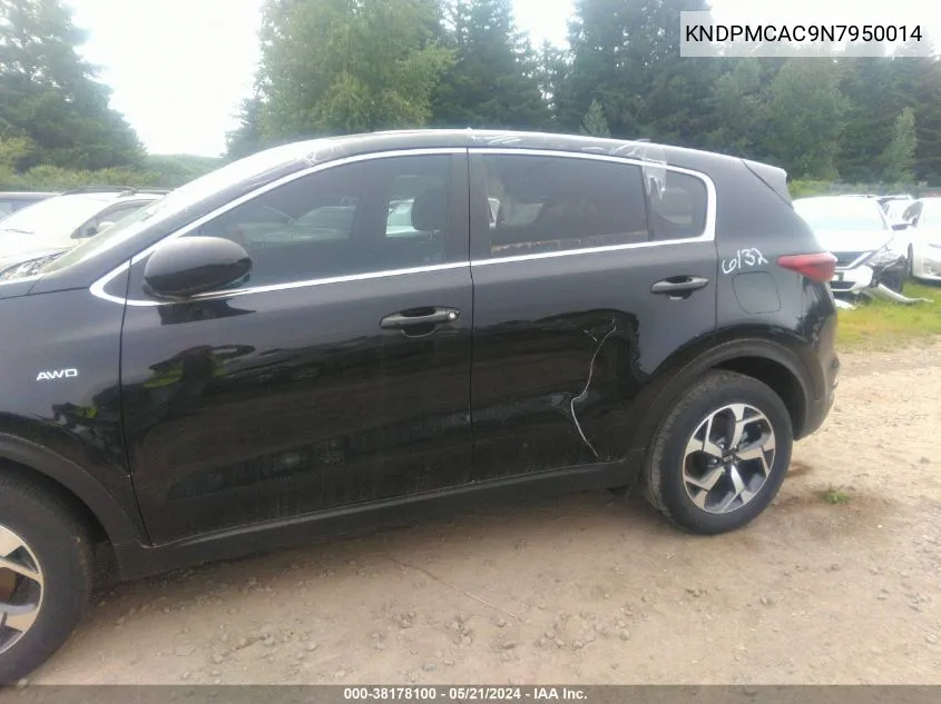 KNDPMCAC9N7950014 2022 Kia Sportage Lx