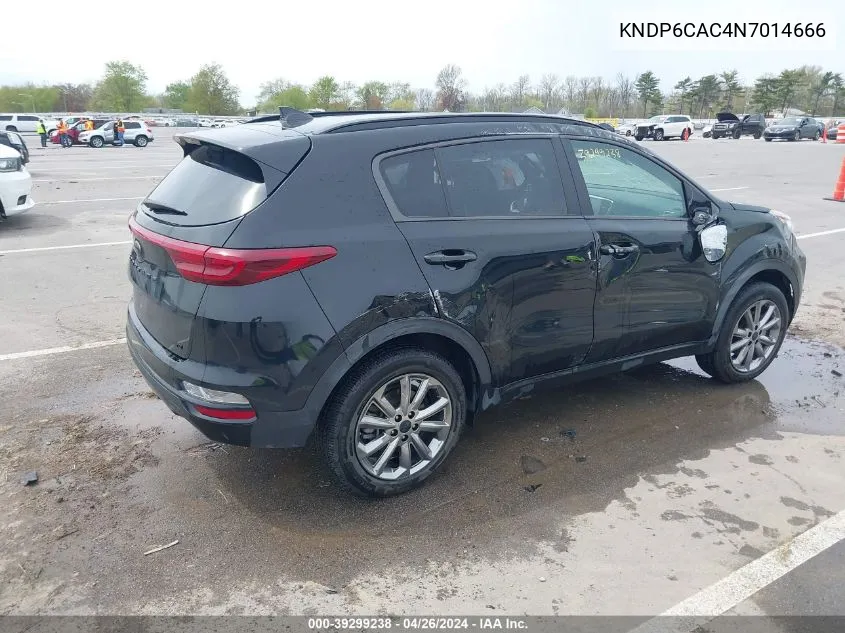 2022 Kia Sportage Nightfall Edition VIN: KNDP6CAC4N7014666 Lot: 39299238