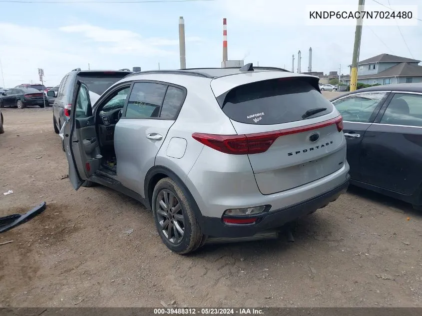 KNDP6CAC7N7024480 2022 Kia Sportage Nightfall Edition