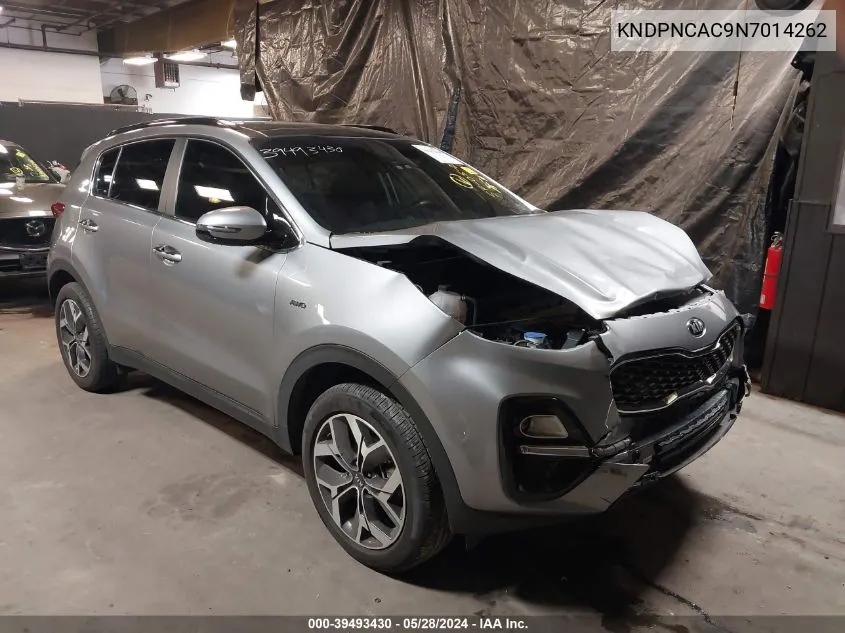 KNDPNCAC9N7014262 2022 Kia Sportage Ex