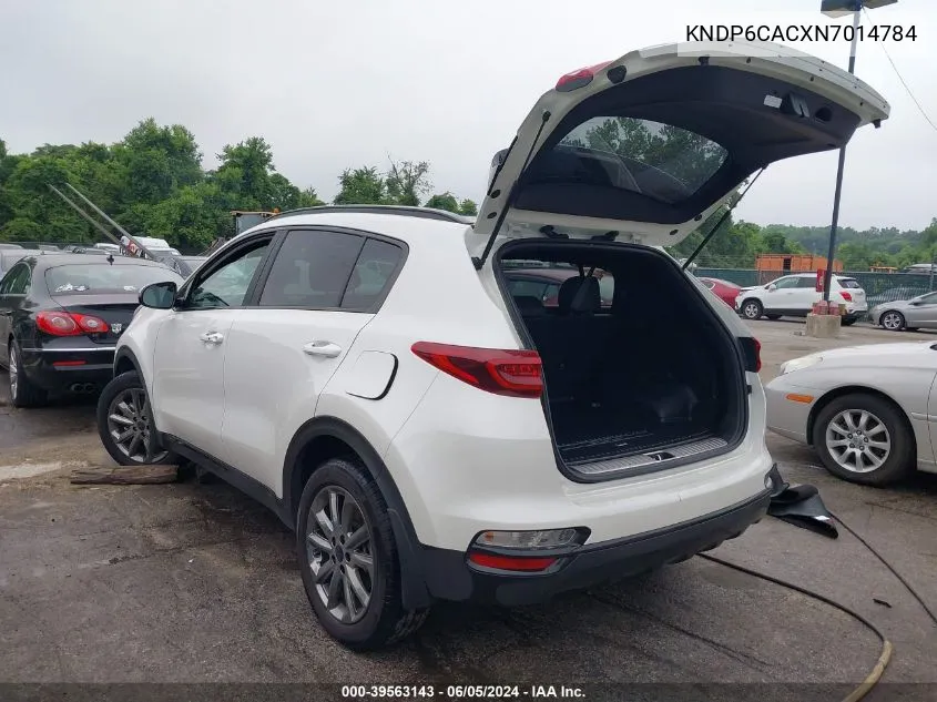 2022 Kia Sportage Nightfall Edition VIN: KNDP6CACXN7014784 Lot: 39563143