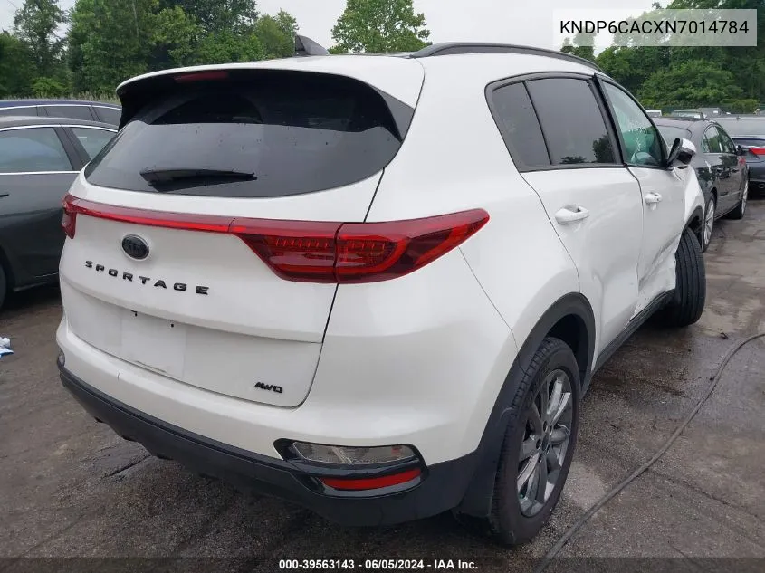 2022 Kia Sportage Nightfall Edition VIN: KNDP6CACXN7014784 Lot: 39563143