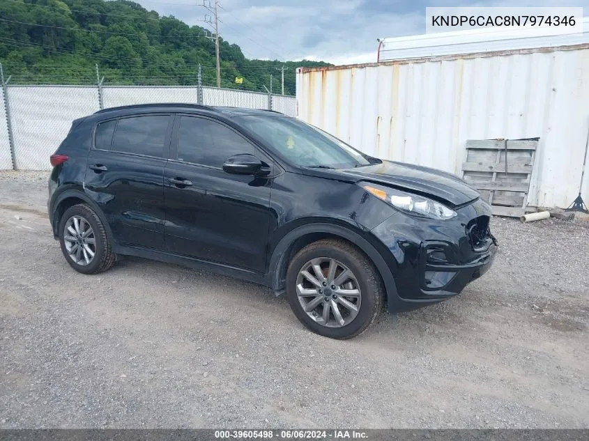 KNDP6CAC8N7974346 2022 Kia Sportage Nightfall Edition