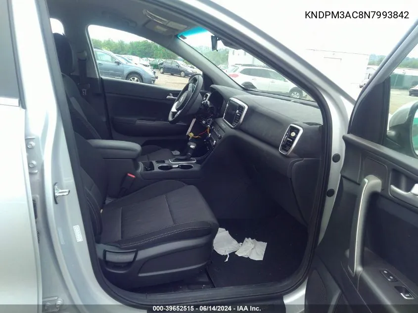 KNDPM3AC8N7993842 2022 Kia Sportage Lx