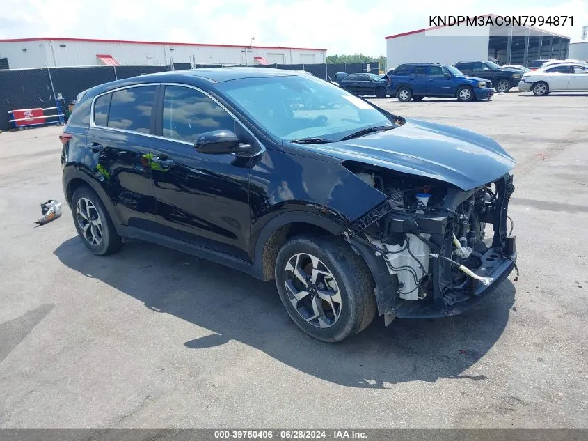 2022 Kia Sportage Lx VIN: KNDPM3AC9N7994871 Lot: 39750406