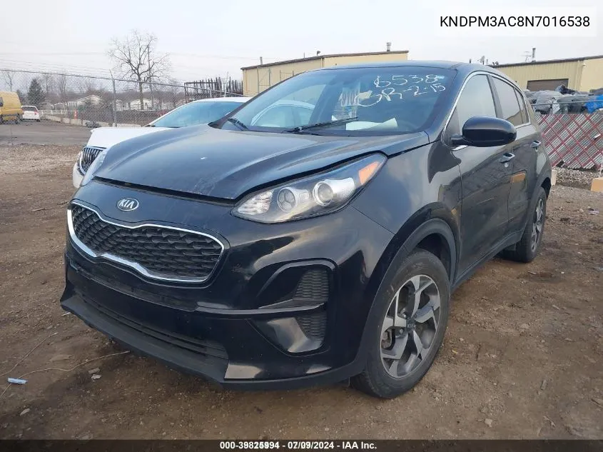 KNDPM3AC8N7016538 2022 Kia Sportage Lx