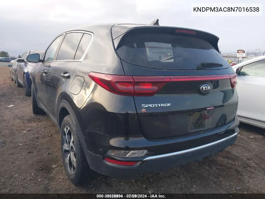 KNDPM3AC8N7016538 2022 Kia Sportage Lx