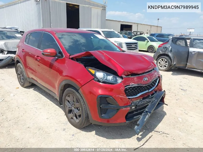 2022 Kia Sportage Lx VIN: KNDPM3AC9N7989945 Lot: 39932614