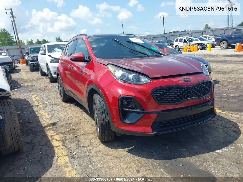 2022 Kia Sportage Nightfall Edition VIN: KNDP63AC8N7961516 Lot: 39966787