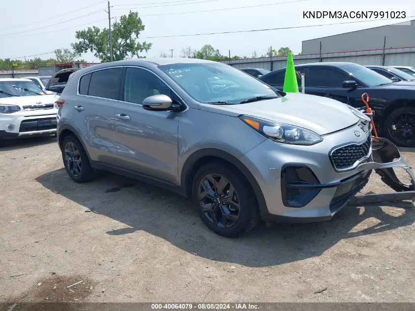 2022 Kia Sportage Lx VIN: KNDPM3AC6N7991023 Lot: 40064079