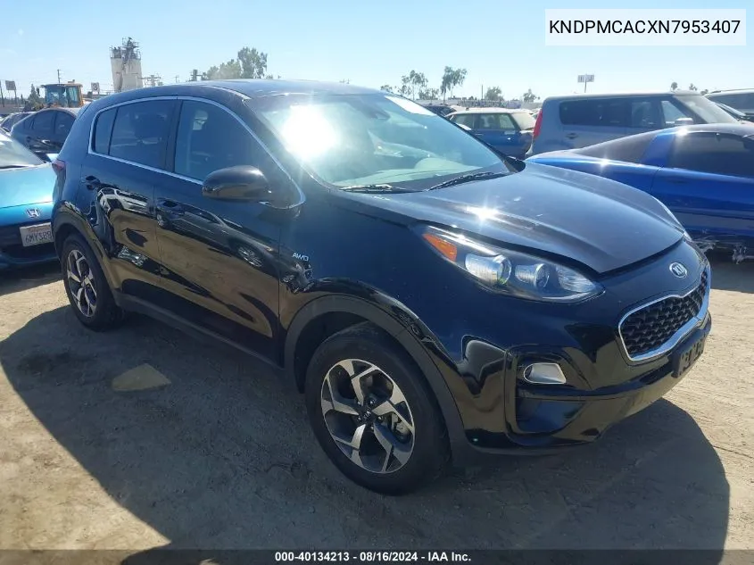 KNDPMCACXN7953407 2022 Kia Sportage Lx