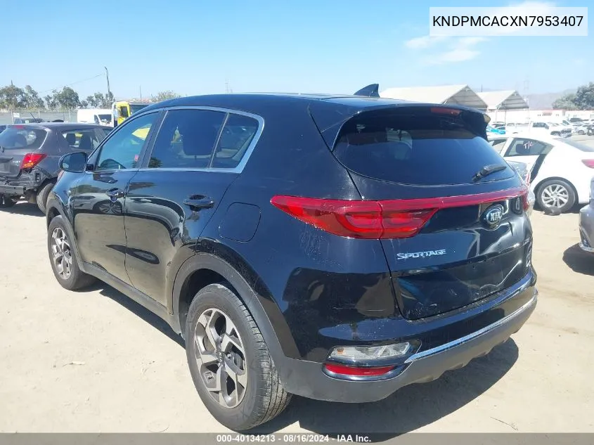 KNDPMCACXN7953407 2022 Kia Sportage Lx