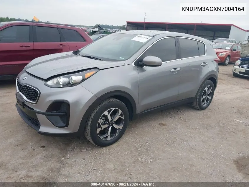 2022 Kia Sportage Lx VIN: KNDPM3ACXN7004164 Lot: 40147698