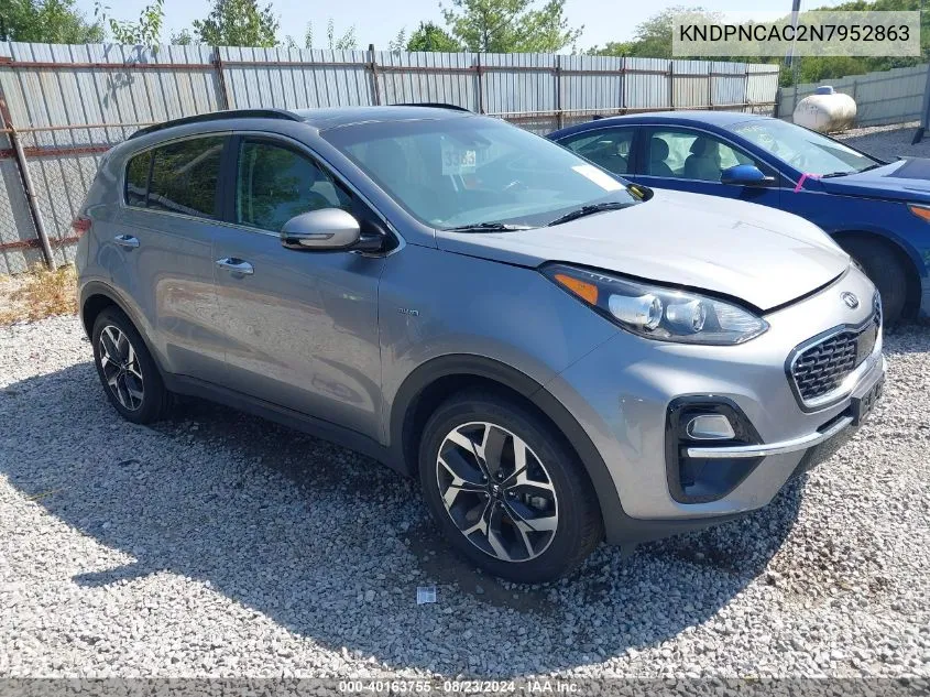 KNDPNCAC2N7952863 2022 Kia Sportage Ex