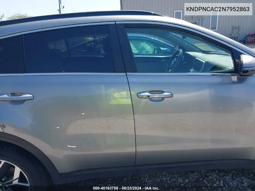 KNDPNCAC2N7952863 2022 Kia Sportage Ex