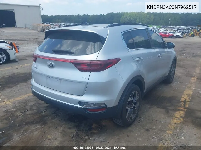 KNDPN3AC0N7962517 2022 Kia Sportage Ex