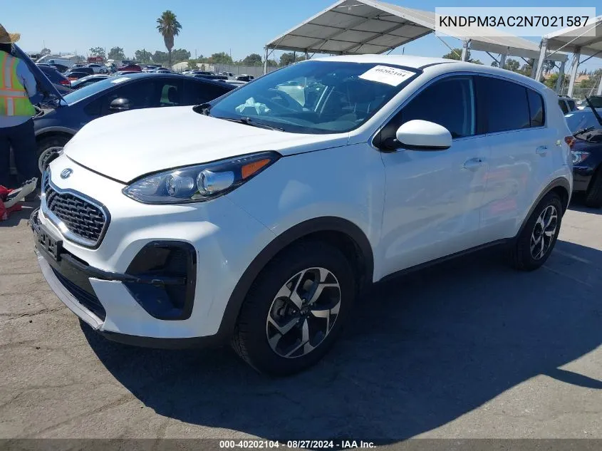 KNDPM3AC2N7021587 2022 Kia Sportage Lx