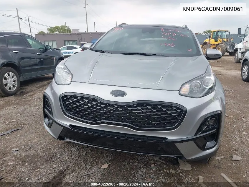 KNDP6CAC0N7009061 2022 Kia Sportage Nightfall Edition