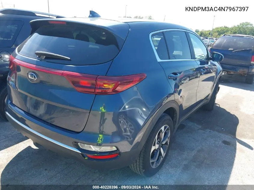 KNDPM3AC4N7967397 2022 Kia Sportage Lx