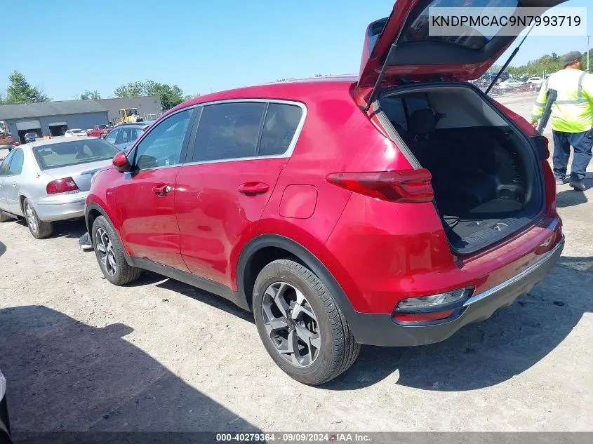 2022 Kia Sportage Lx VIN: KNDPMCAC9N7993719 Lot: 40279364