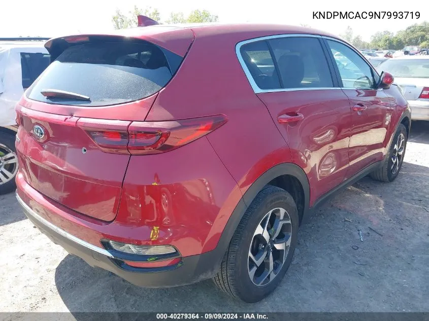 2022 Kia Sportage Lx VIN: KNDPMCAC9N7993719 Lot: 40279364