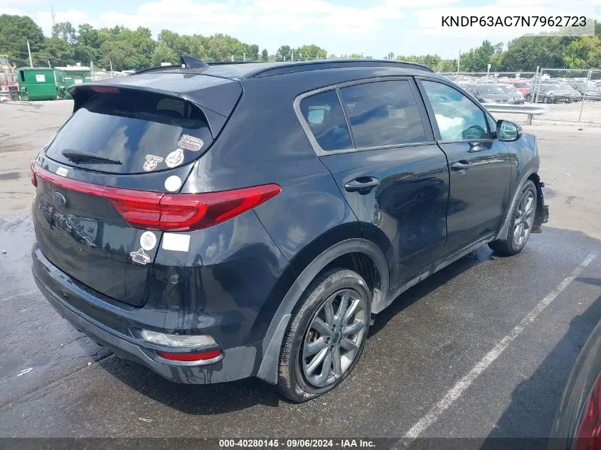 KNDP63AC7N7962723 2022 Kia Sportage Nightfall Edition