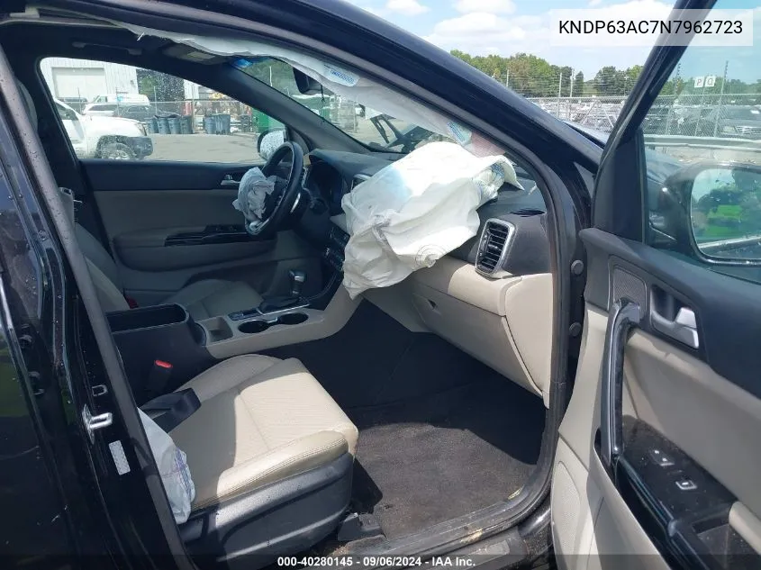 2022 Kia Sportage Nightfall Edition VIN: KNDP63AC7N7962723 Lot: 40280145