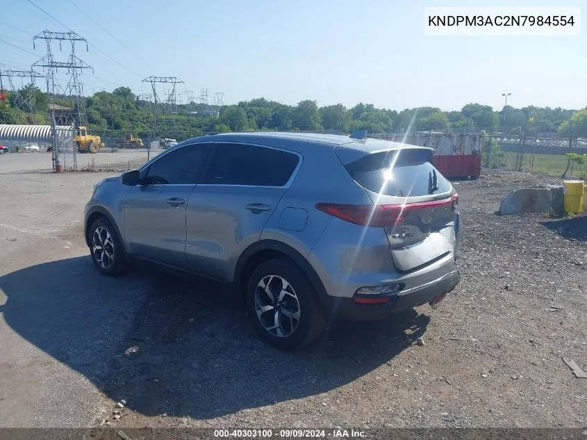 KNDPM3AC2N7984554 2022 Kia Sportage Lx