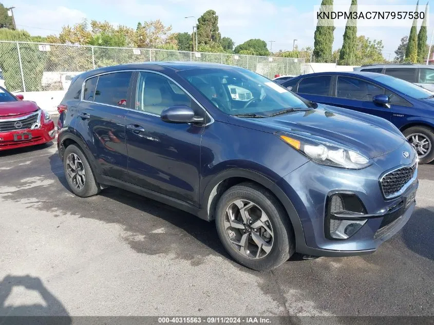 2022 Kia Sportage Lx VIN: KNDPM3AC7N7957530 Lot: 40315563