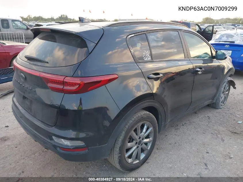 KNDP63AC0N7009299 2022 Kia Sportage Nightfall Edition