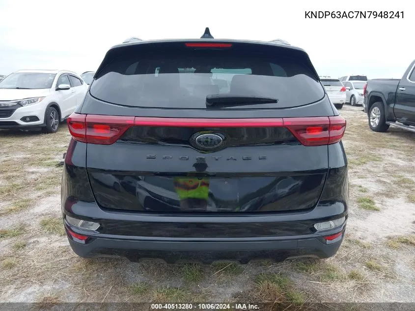 KNDP63AC7N7948241 2022 Kia Sportage S