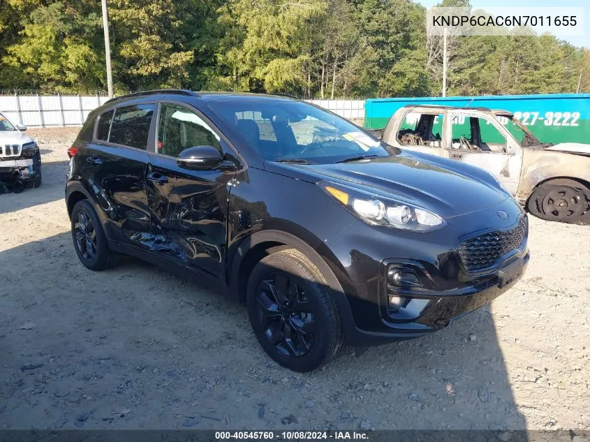 2022 Kia Sportage S VIN: KNDP6CAC6N7011655 Lot: 40545760