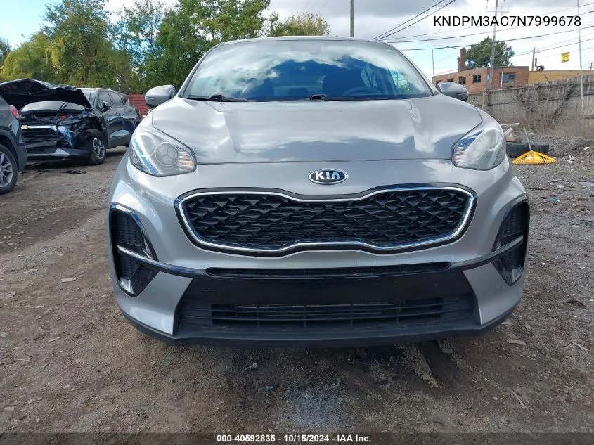 2022 Kia Sportage Lx VIN: KNDPM3AC7N7999678 Lot: 40592835