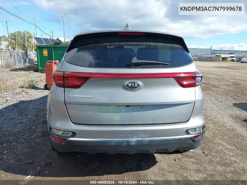 2022 Kia Sportage Lx VIN: KNDPM3AC7N7999678 Lot: 40592835