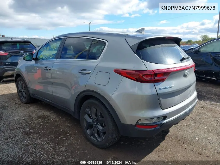 2022 Kia Sportage Lx VIN: KNDPM3AC7N7999678 Lot: 40592835