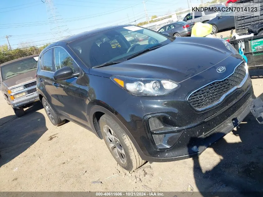 2022 Kia Sportage Lx VIN: KNDPM3AC2N7014123 Lot: 40611606