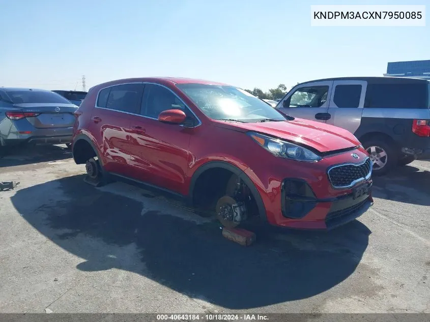 2022 Kia Sportage Lx VIN: KNDPM3ACXN7950085 Lot: 40643184