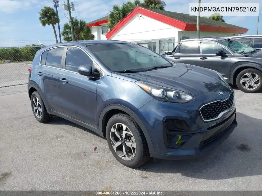 2022 Kia Sportage Lx VIN: KNDPM3AC1N7952162 Lot: 40651265