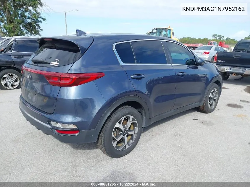 2022 Kia Sportage Lx VIN: KNDPM3AC1N7952162 Lot: 40651265